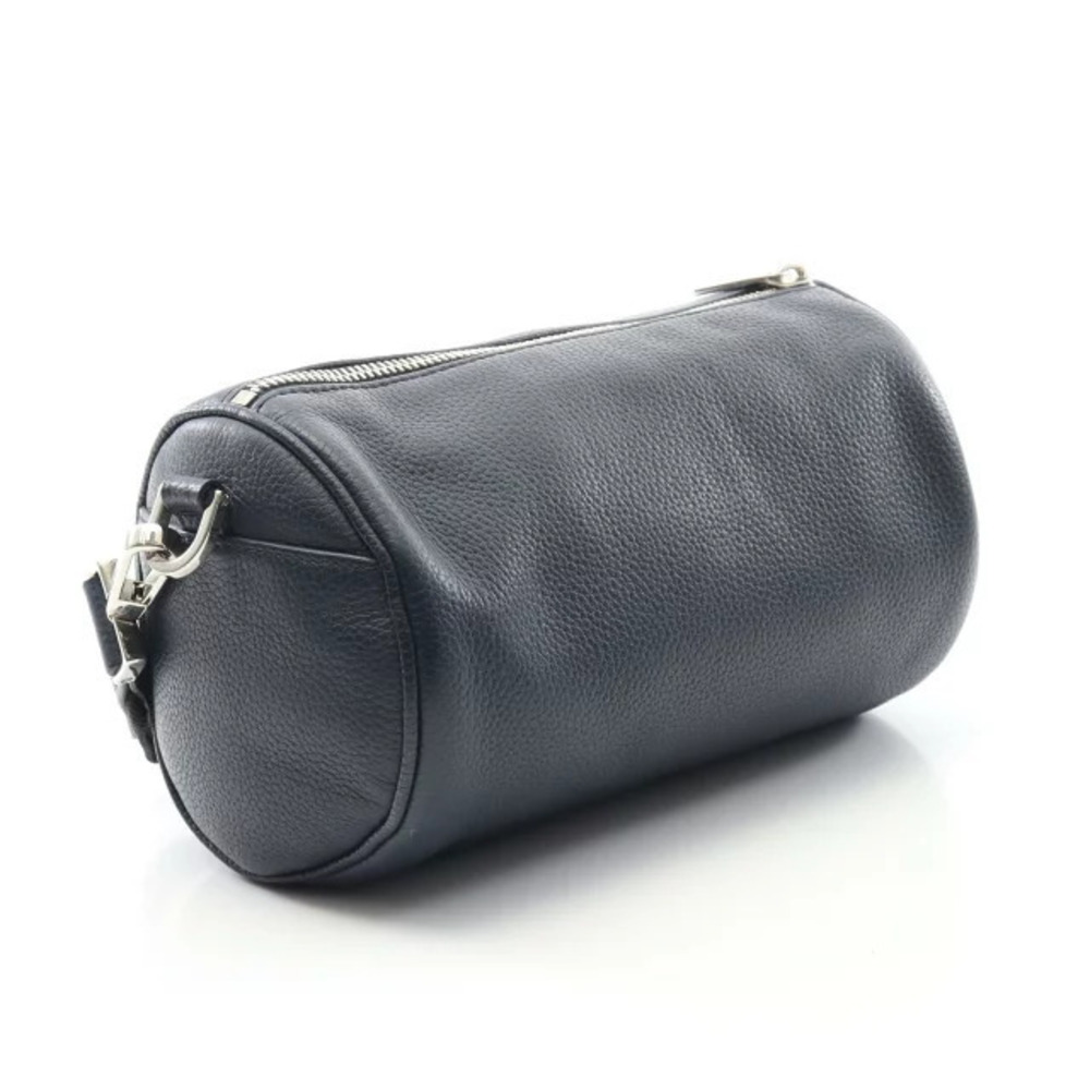 Dior Roller Atelier Bag Blue Leather Shoulder Navy